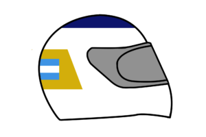 Carlos Reutemann racing helmet