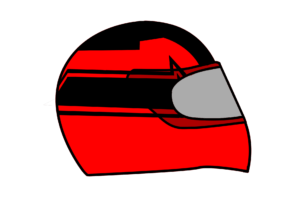 Gilles Villeneuve racing helmet