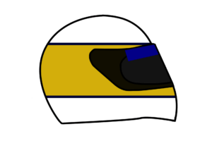 Jody Scheckter racing helmet