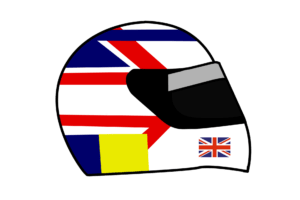 Nigel Mansell racing helmet