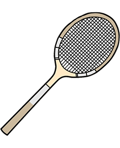 Don Budge tennis racket