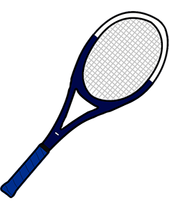 Guillermo Vilas tennis racket