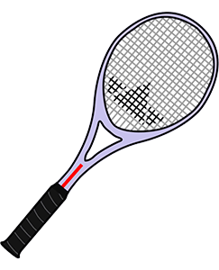 Ivan Lendl tennis racket