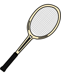 Neale Fraser tennis racket