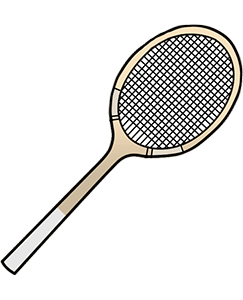 Rene Lacoste tennis racket