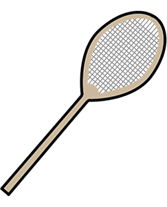 William Renshaw tennis racket