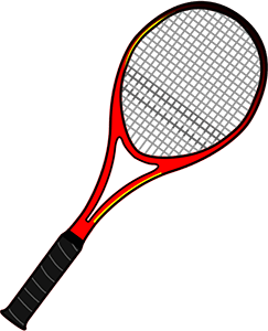 Yevgeny Kafelnikov tennis racket