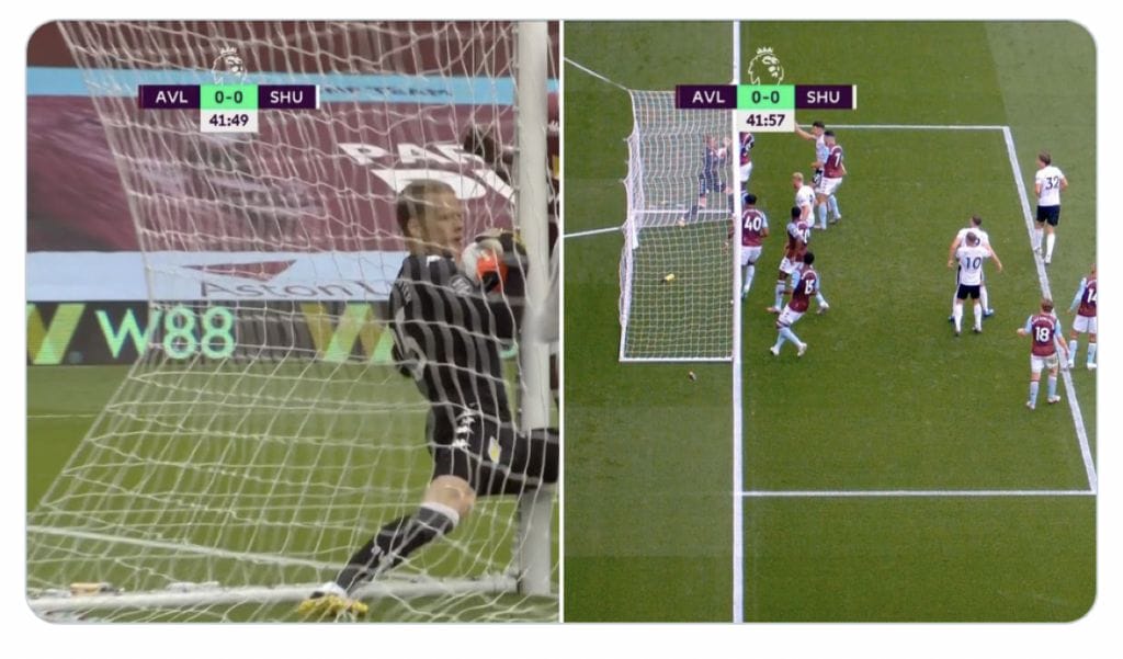 Goal line technology fails