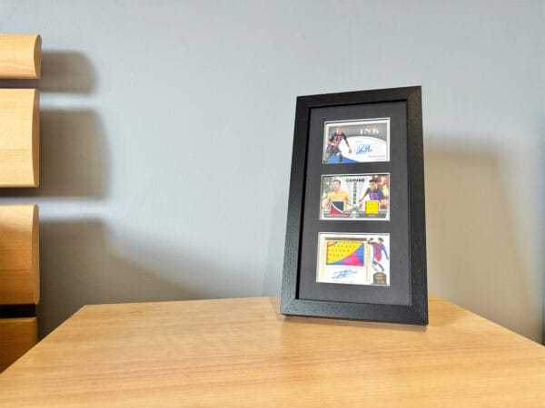 FC Barcelona Player Memorabilia Display, Autographs & Relics