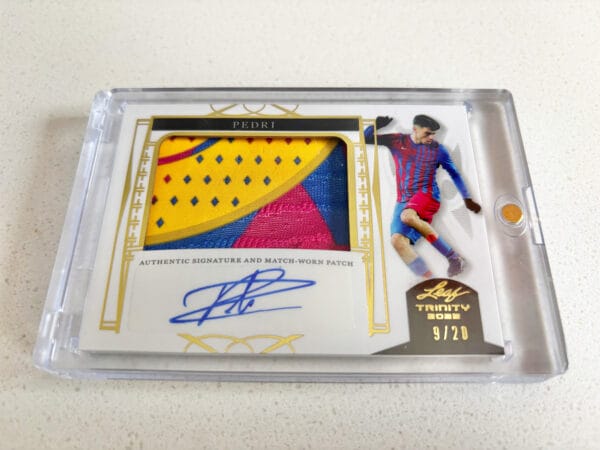 FC Barcelona Player Memorabilia Display, Autographs & Relics