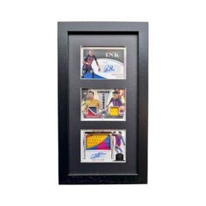 FC Barcelona Player Memorabilia Display, Autographs & Relics