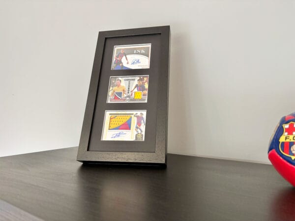FC Barcelona Player Memorabilia Display, Autographs & Relics