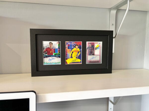 Barcelona Memorabilia Display, Gavi, Pedri & Lewandowski Memorabilia