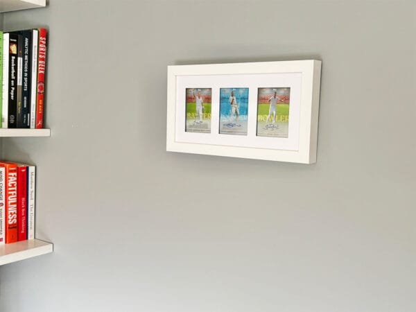 England Cricket Memorabilia, Trott, Broad & Flintoff Autographs
