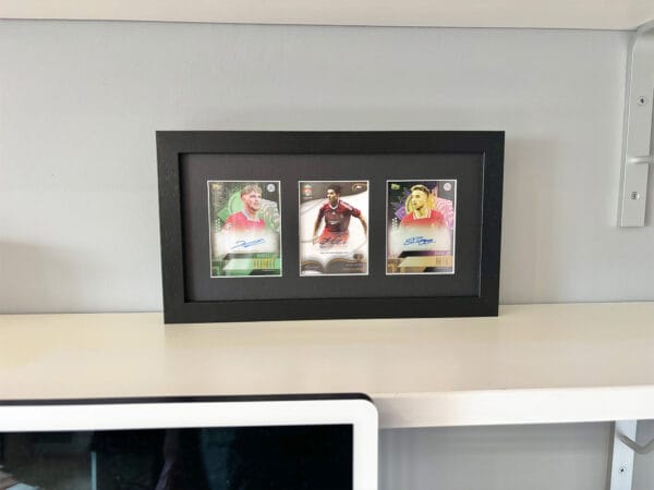 Liverpool Memorabilia Display, Elliott, Alonso & Jota Autographs