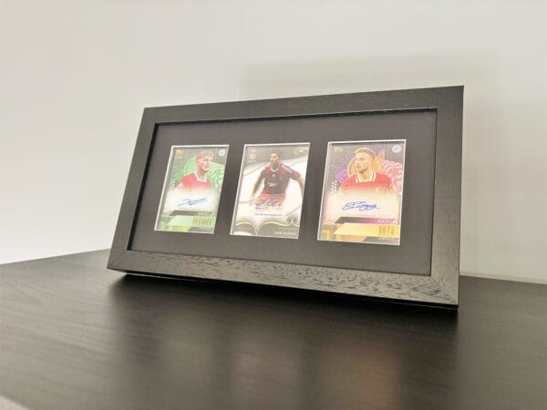 Liverpool Memorabilia Display, Elliott, Alonso & Jota Autographs