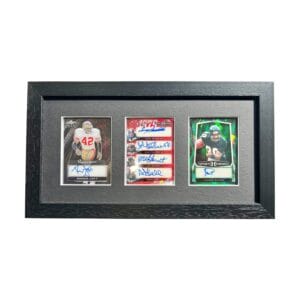 NFL Memorabilia Display, Multi Autographs