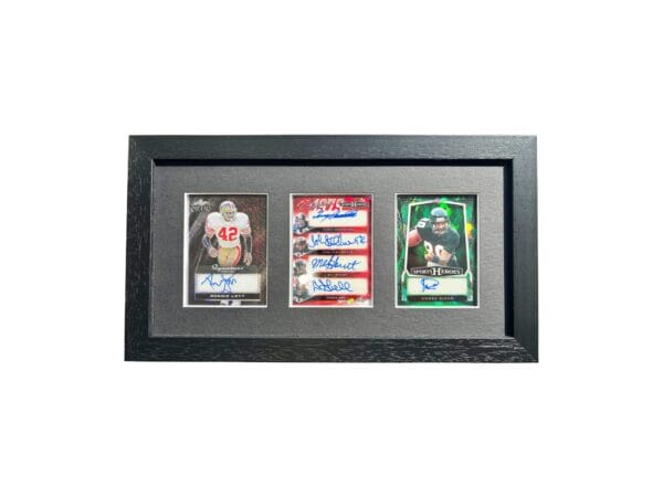 NFL Memorabilia Display, Multi Autographs