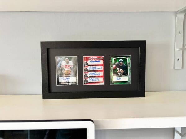 NFL Memorabilia Display, Multi Autographs