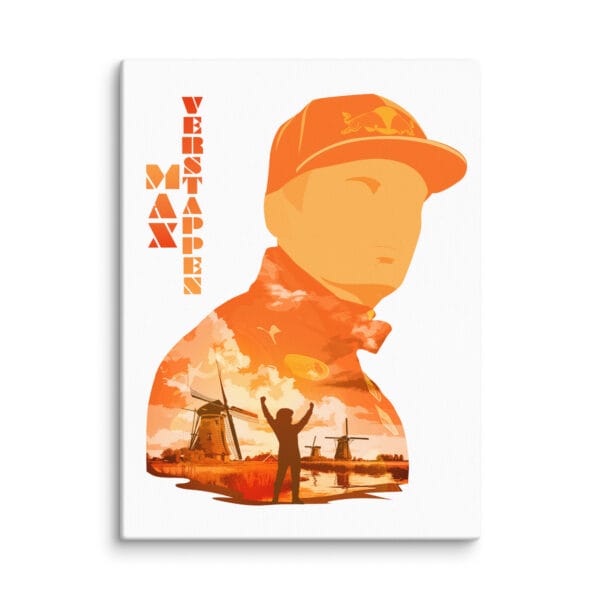 Max Verstappen Canvas